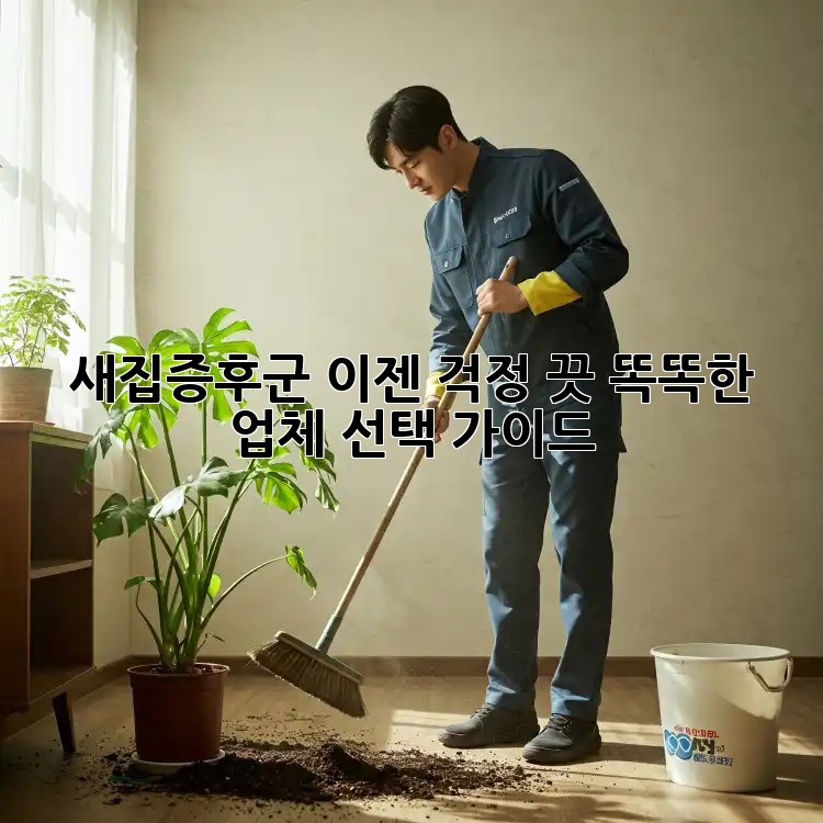 새집증후군, 이젠 걱정 끗! 똑똑한 업체 선택 가이드
